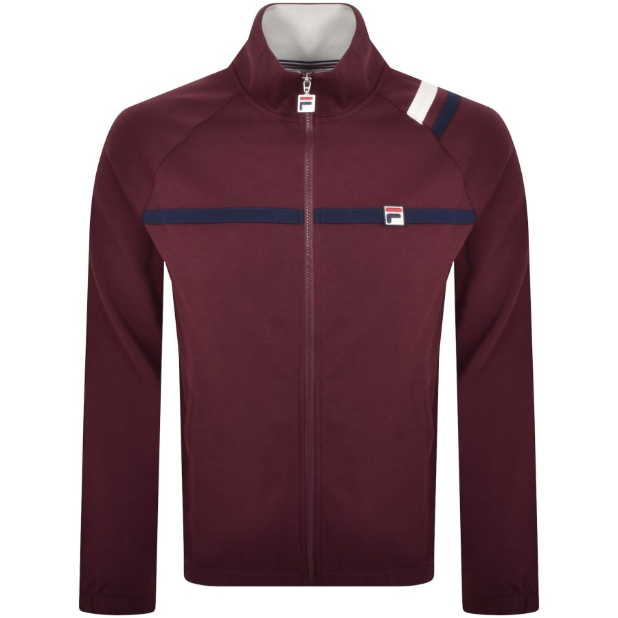 Fila Vintage MK2 Track Jacket Burgundy Mainline Menswear Ireland